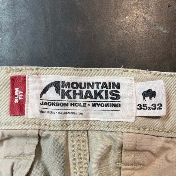 Mountain Khakis Teton Twill Pant Slim Fit - Picture 3 of 4